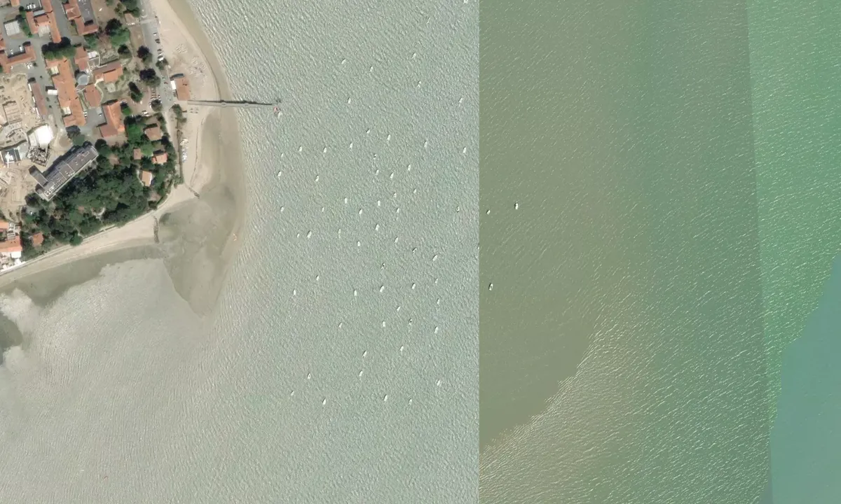 Flyfoto av Pointe de Manson
