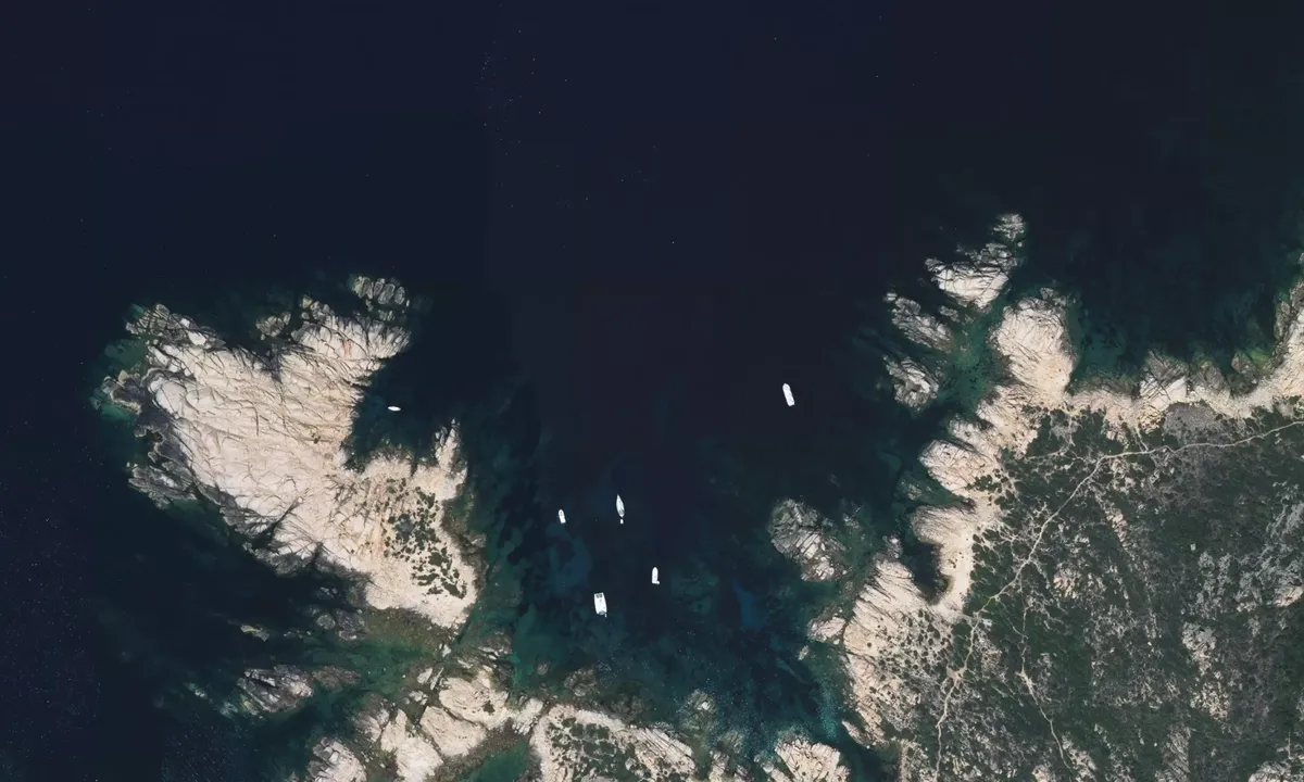 Flyfoto av Pointe de Senetosa