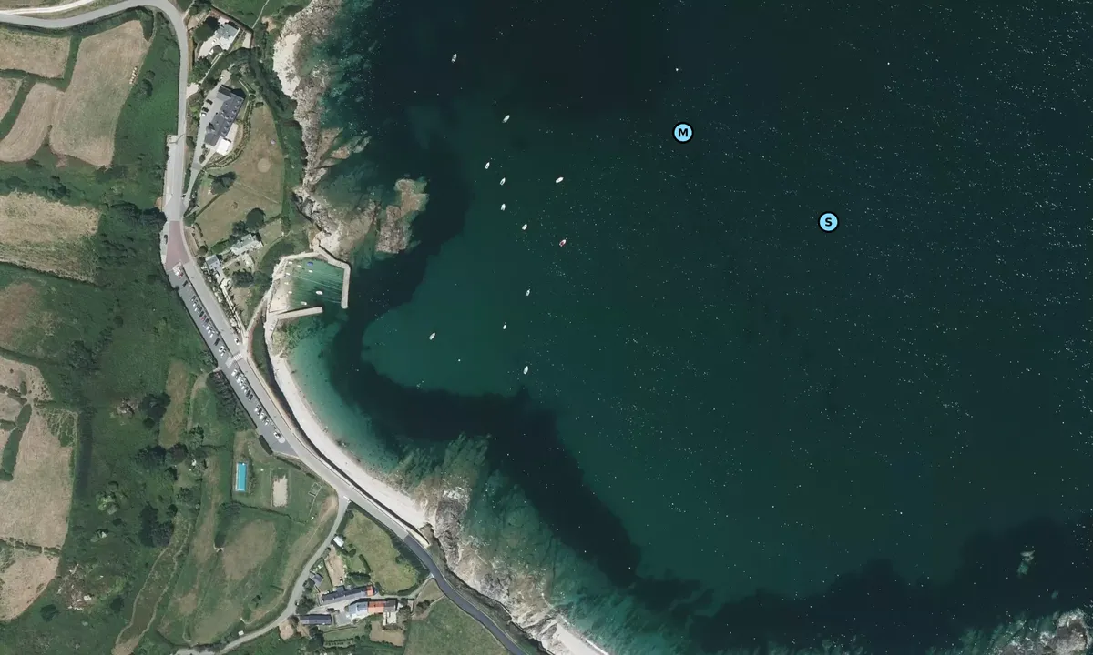 Satelite image of Pointe du Nez