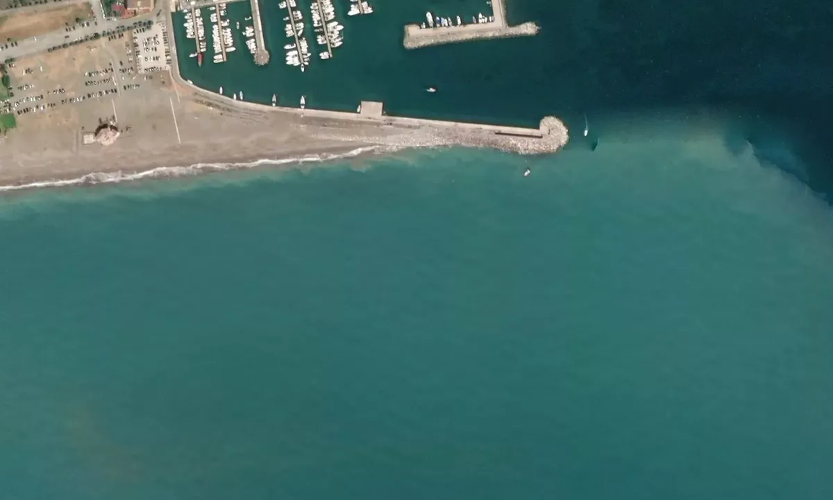 Satelite image of Policastro