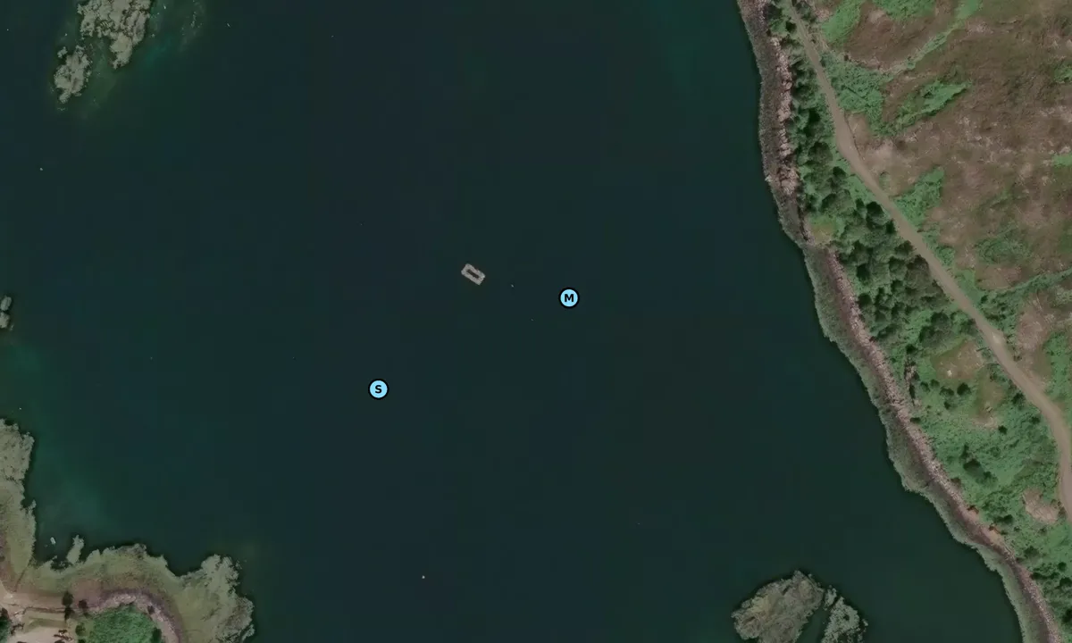 Satelite image of Poll Creadha