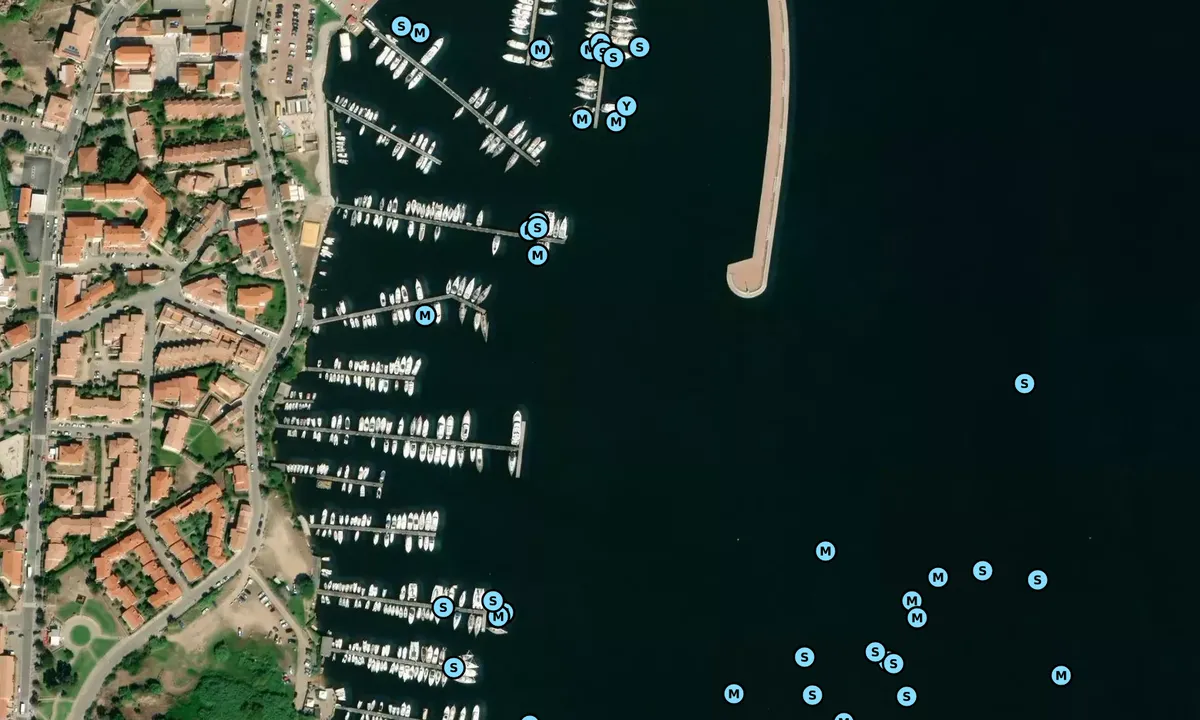 Flyfoto av Pontile Albatros Porto Marina