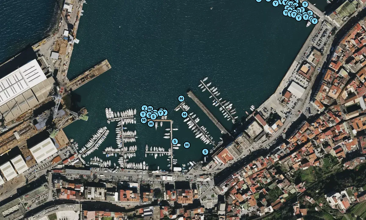 Satelite image of Pontili da Paolo Cesino