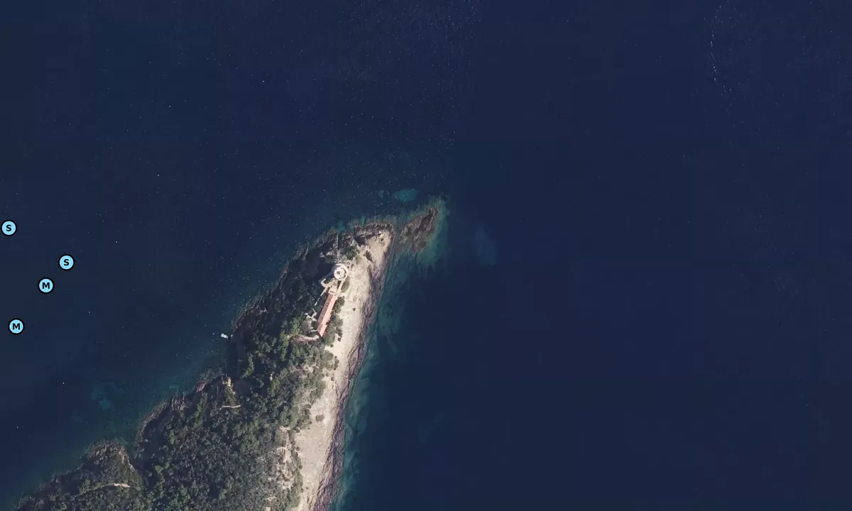 Satelite image of Por Cros Monastery