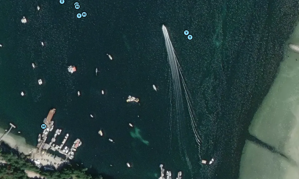Satelite image of Porpoise Bay