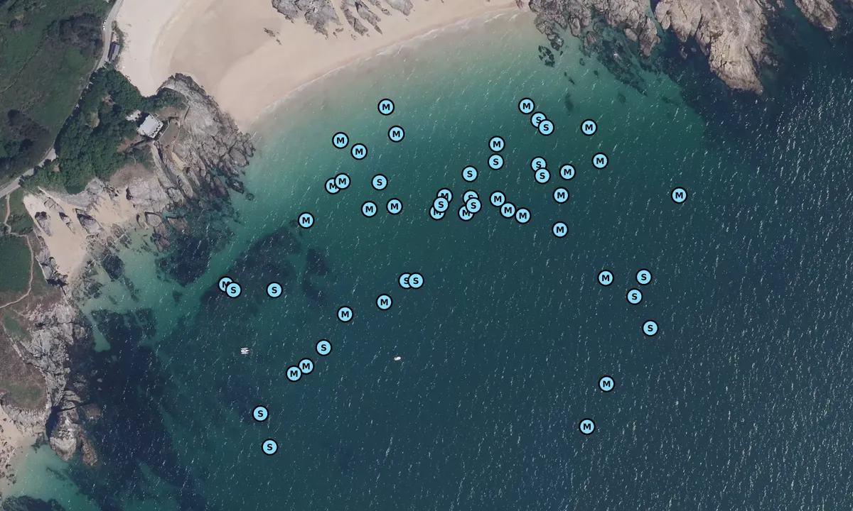 Satelite image of Port An-Dro