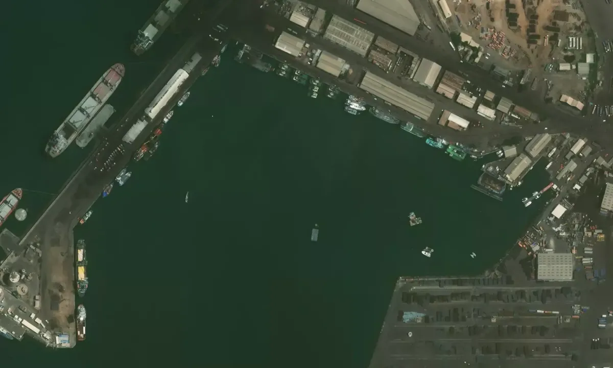 Satelite image of Port Autonome de Djibouti