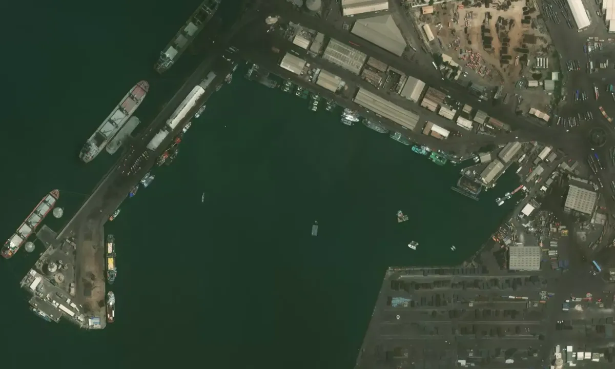 Flyfoto av Port Autonome de Djibouti