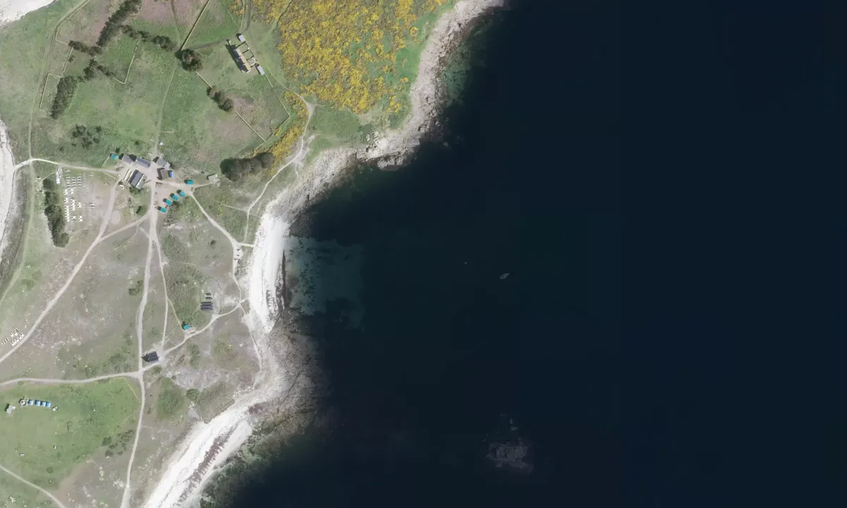 Flyfoto av Port aux anglais