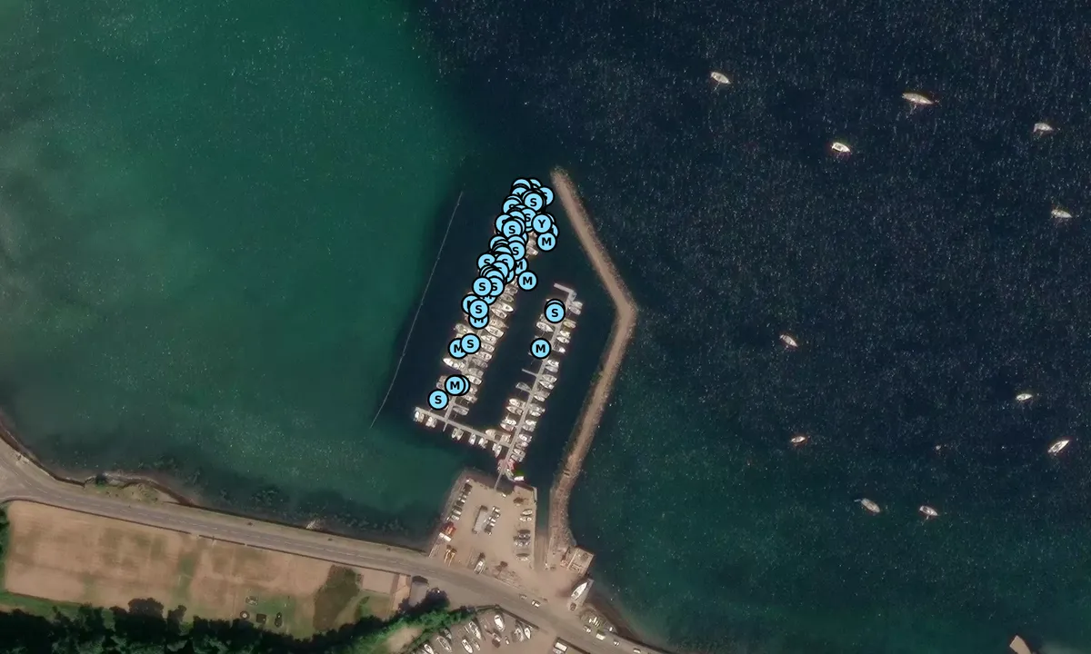 Satelite image of Port Bannatyne