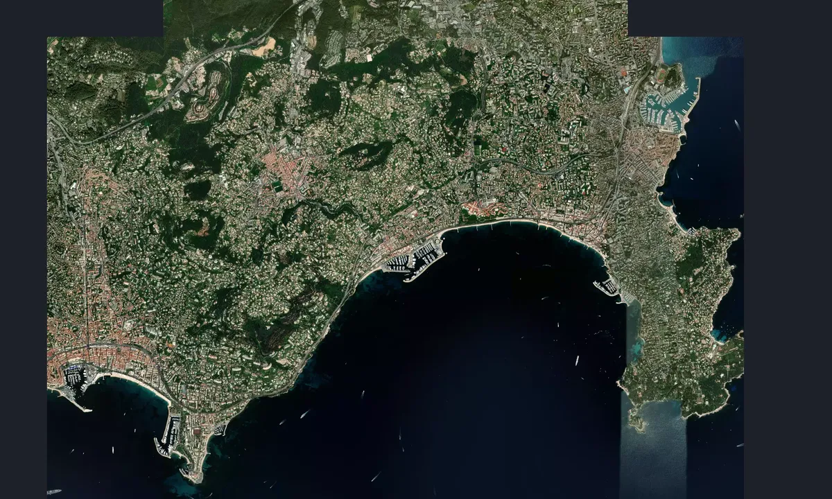 Flyfoto av Port Camille Rayon - Vallauris