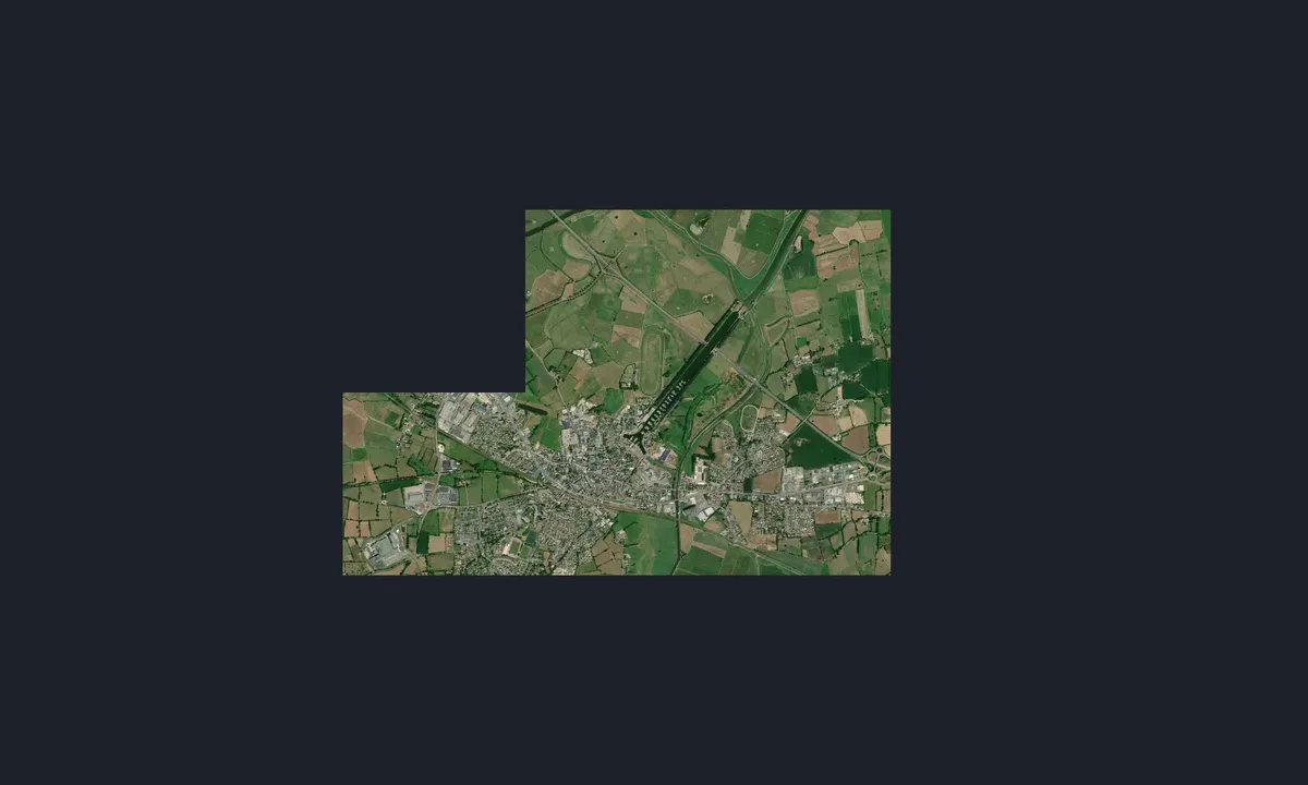 Flyfoto av Port Carentan