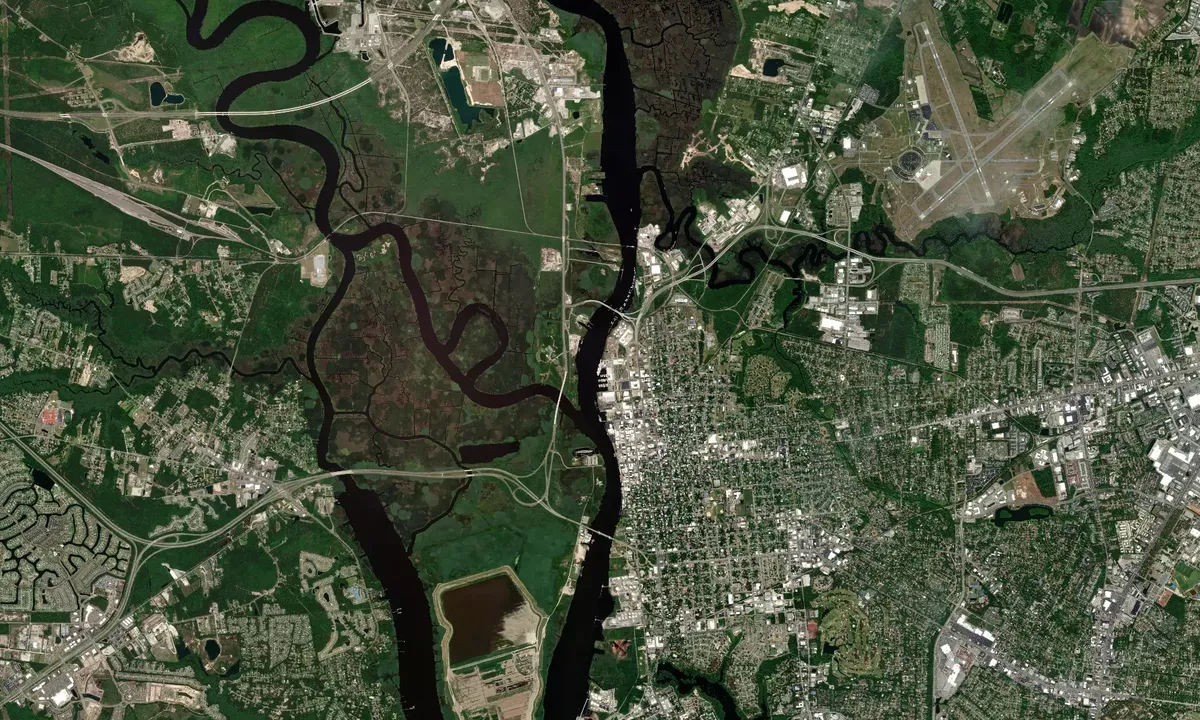 Flyfoto av Port City Marina - Cape Fear