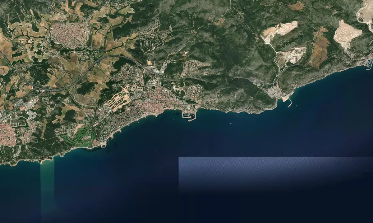 Flyfoto av Port d'Aiguadolç