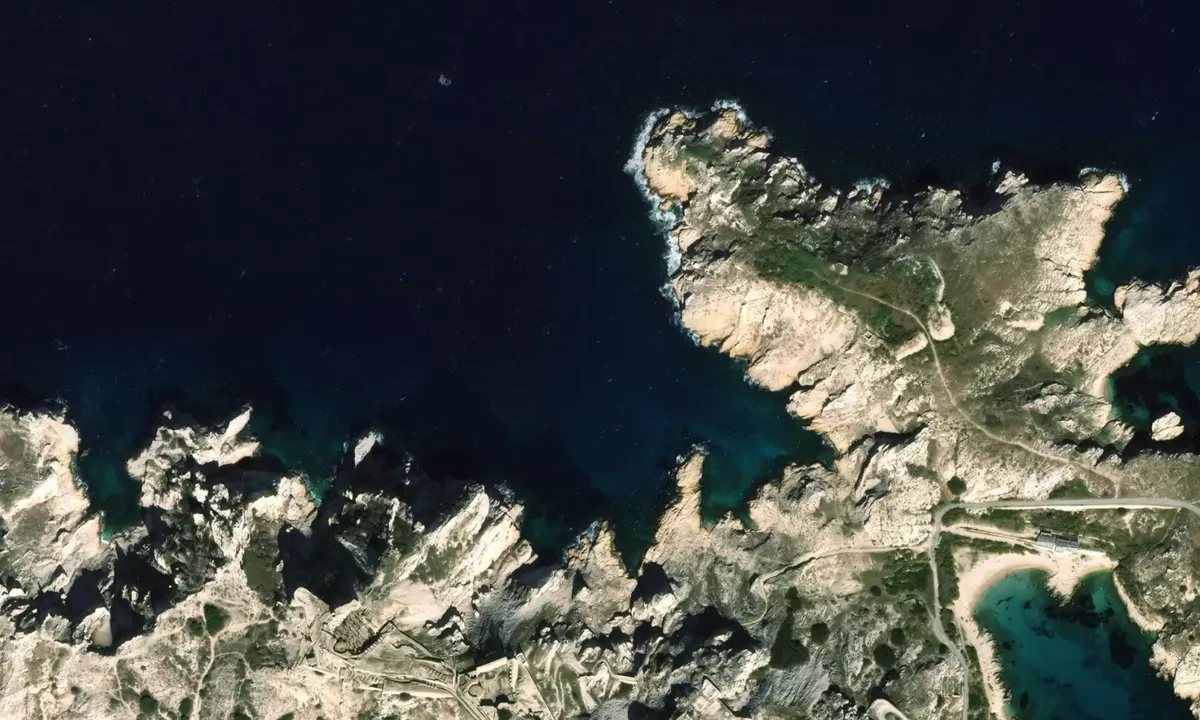 Flyfoto av Port de Banc