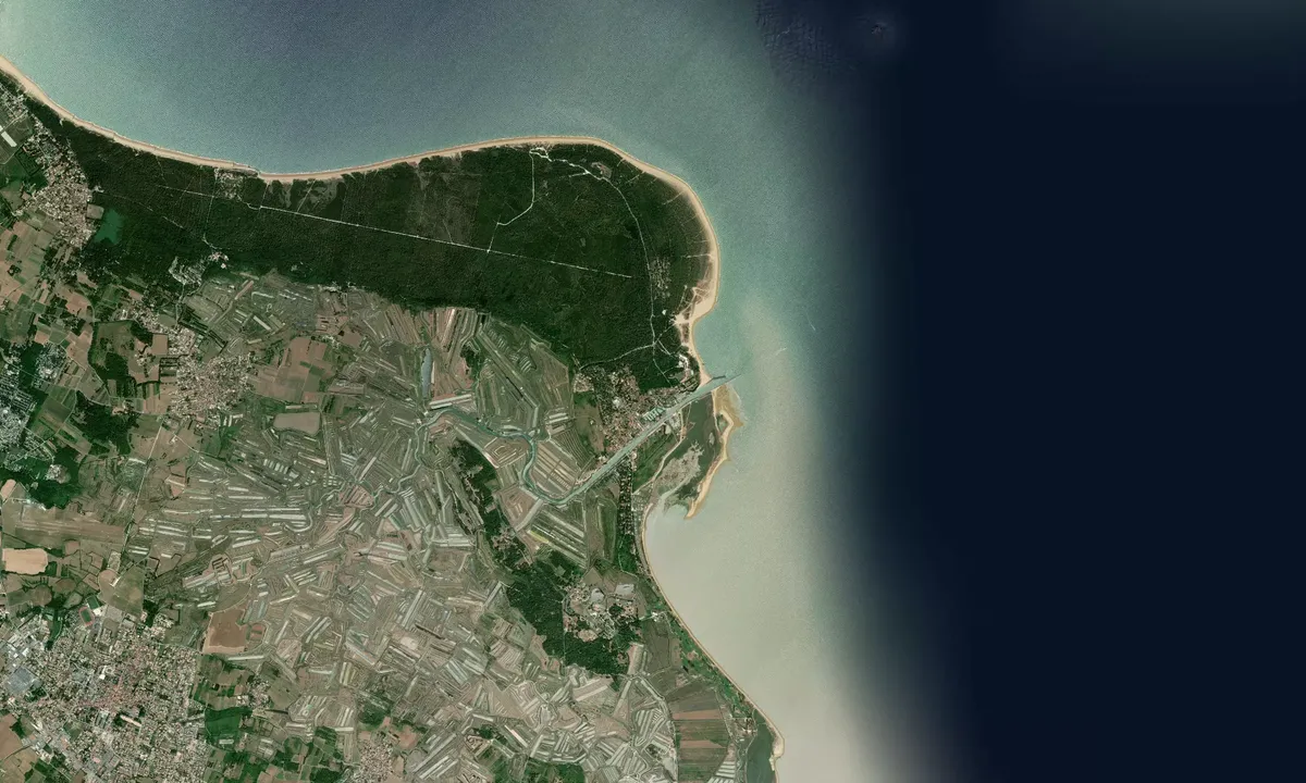 Flyfoto av Port de Boyardville