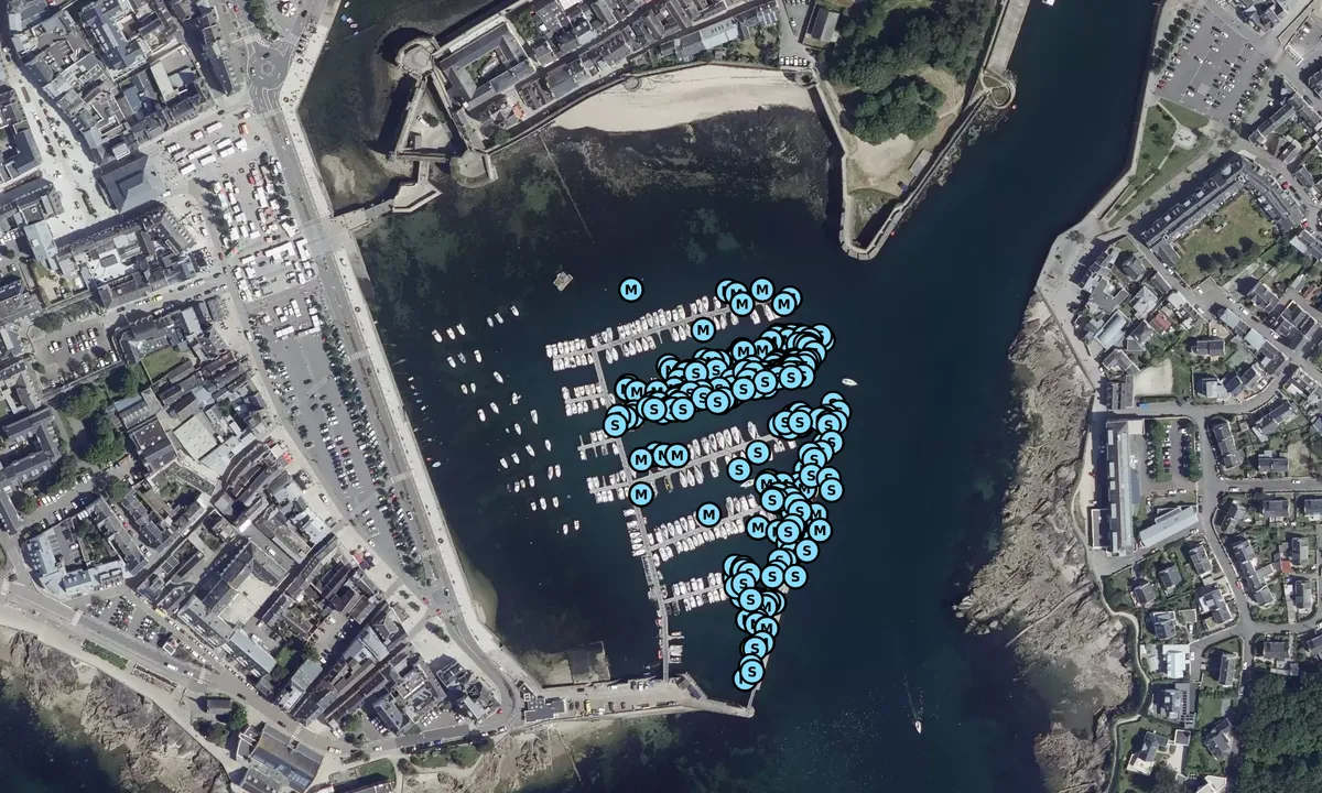 Satelite image of Port de Concarneau