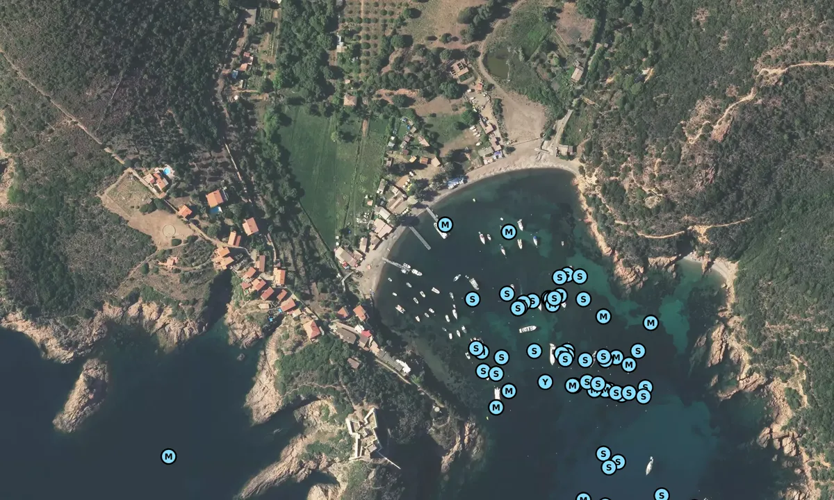 Satelite image of Port de Girolata