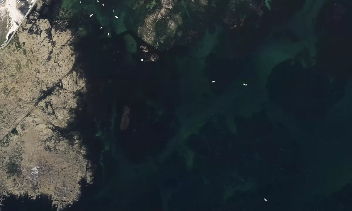 Flyfoto av Port de la Croix