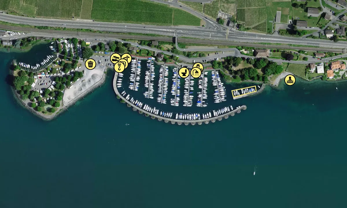 Satelite image of Port de la Pichette