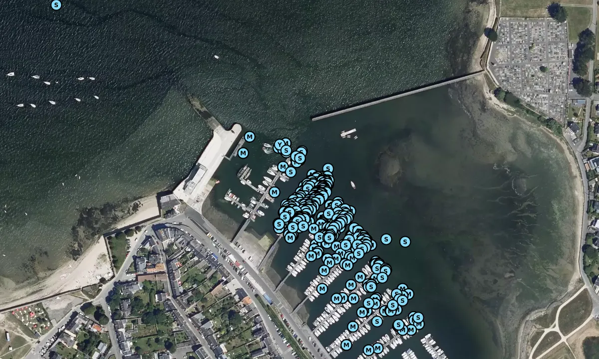 Satelite image of Port de la Pointe