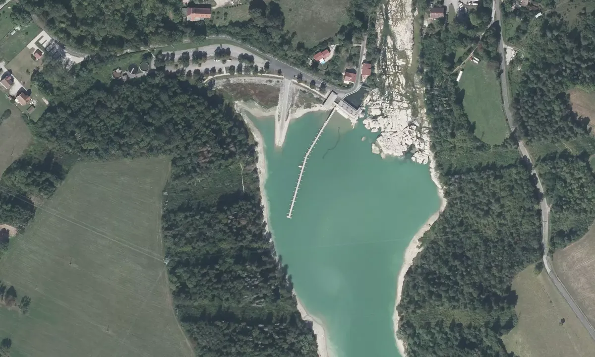 Satelite image of Port de la Saisse