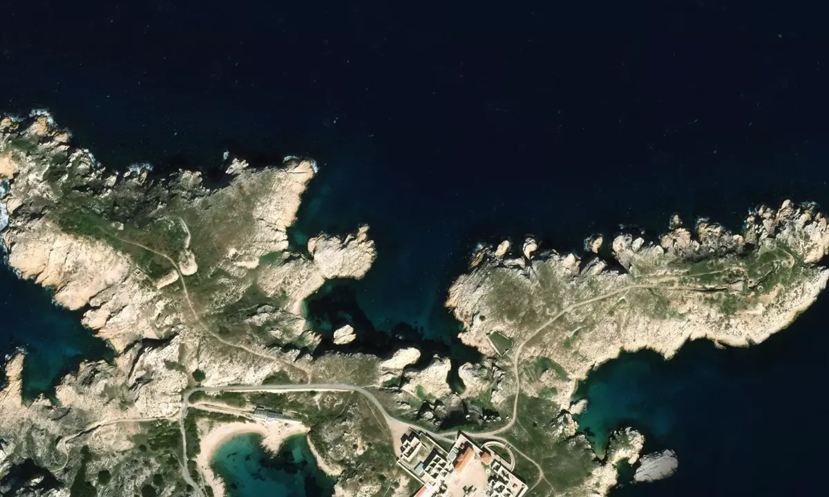 Flyfoto av Port de l'Éoube
