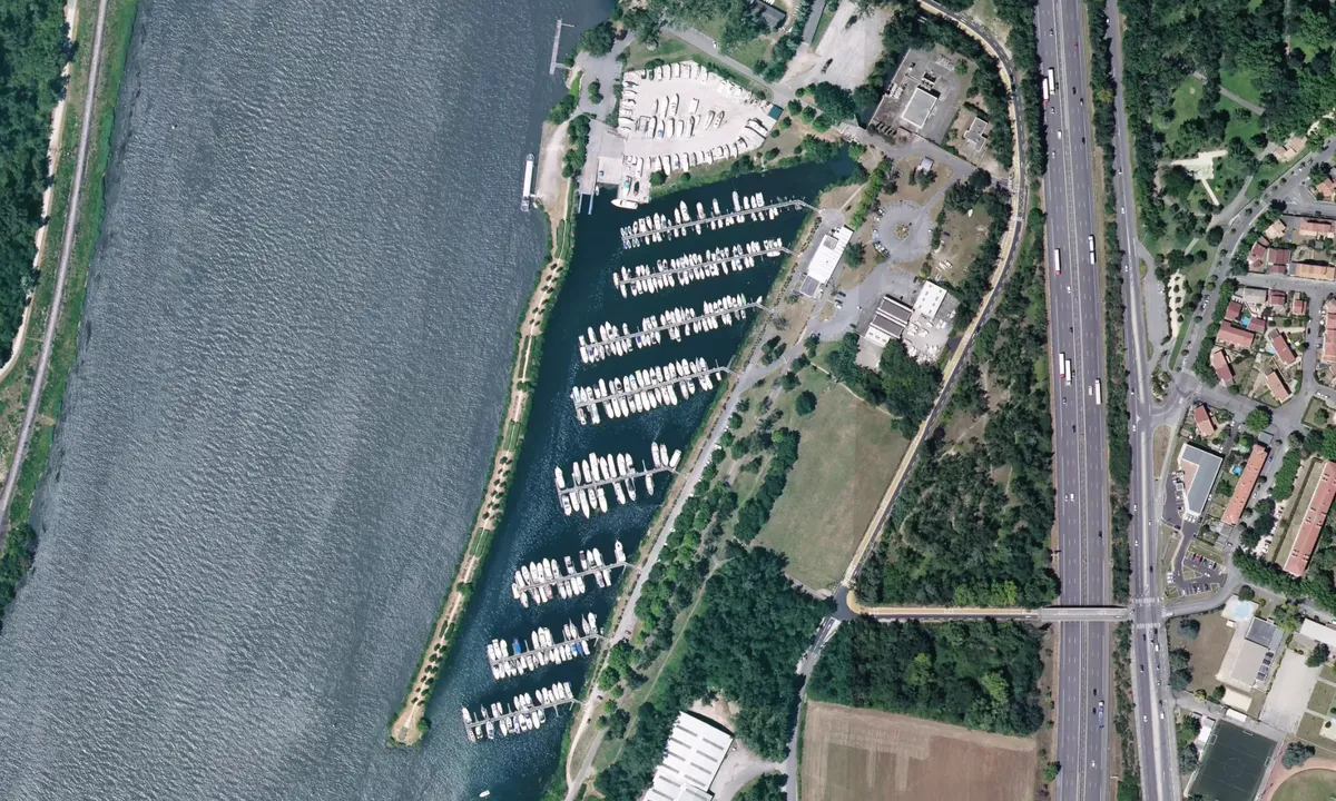 Flyfoto av Port de l'Épervière