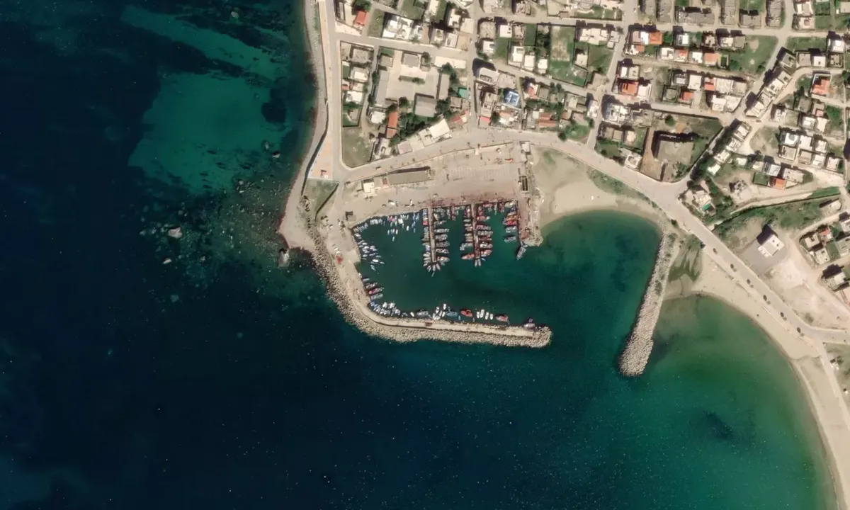 Satelite image of Port de Peche d'el Marsa