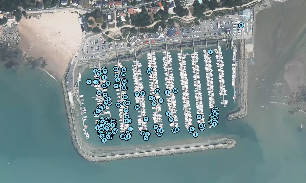 Satelite image of Port de Plaisance de la Pornic