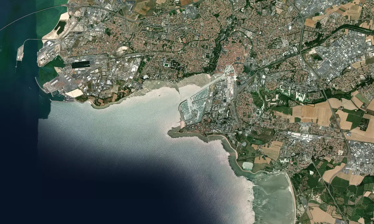 Flyfoto av Port de Plaisance de La Rochelle
