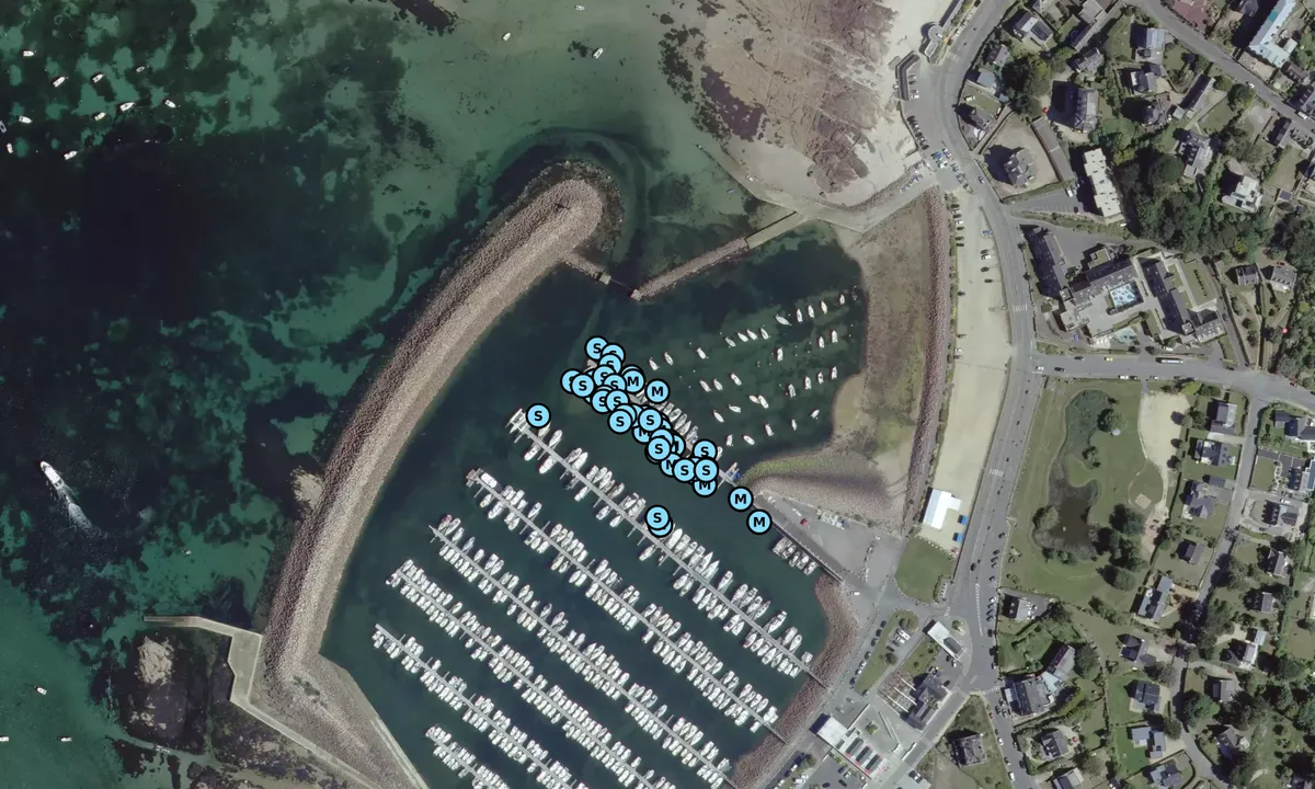 Satelite image of Port de Plaisance de Trebeurden