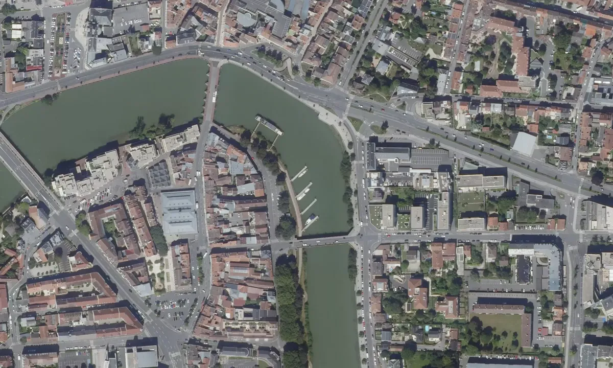 Satelite image of Port de Plaisance Meaux