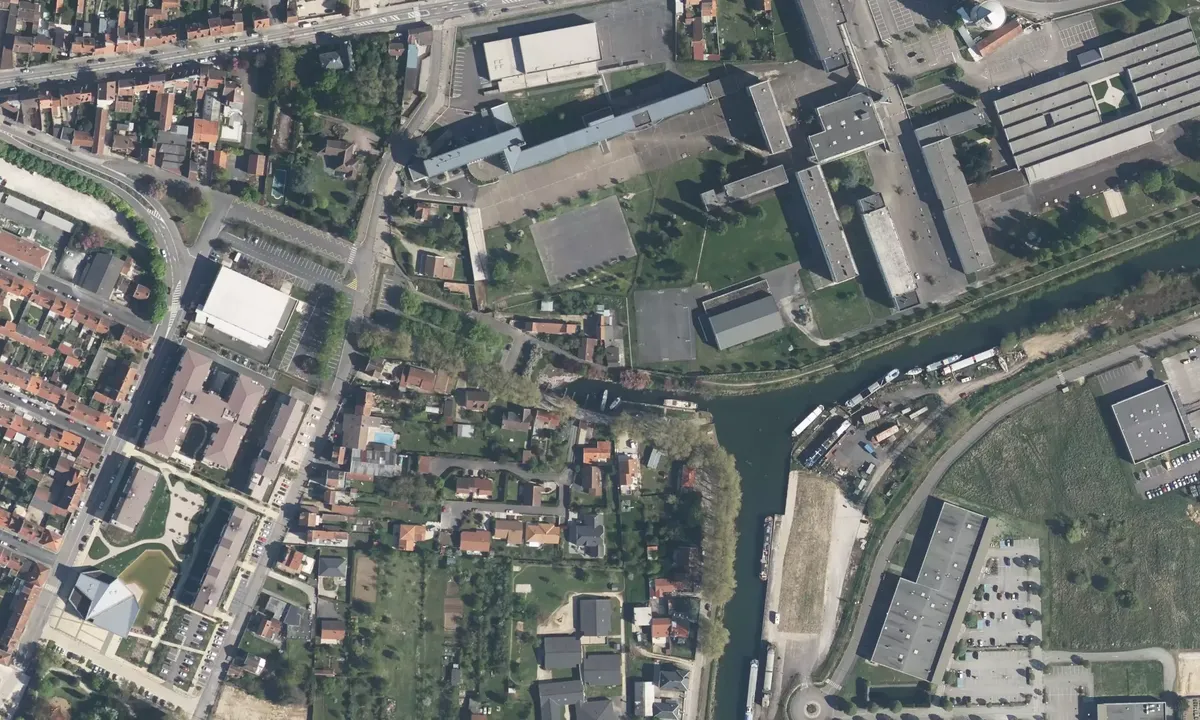 Satelite image of Port de Plaisance Vitry-le-Francois