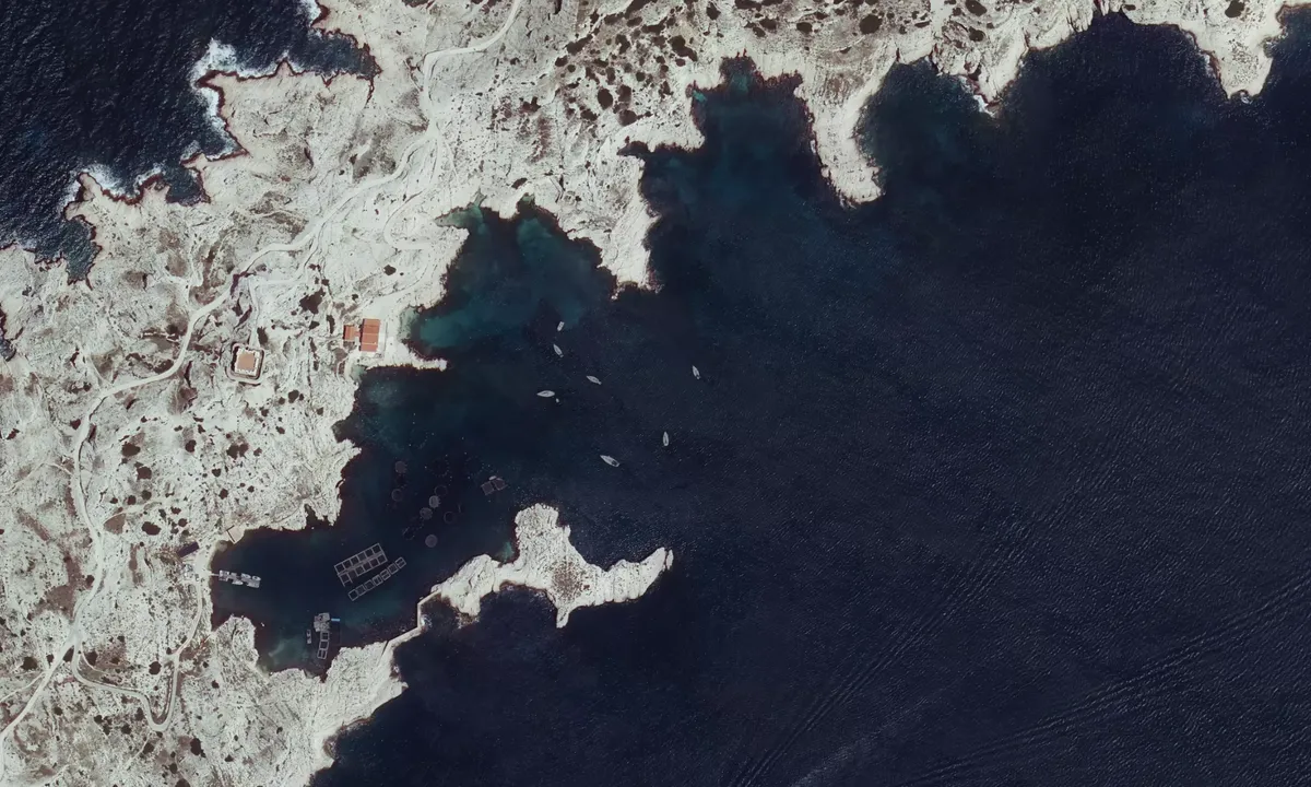 Flyfoto av Port de Pomègues