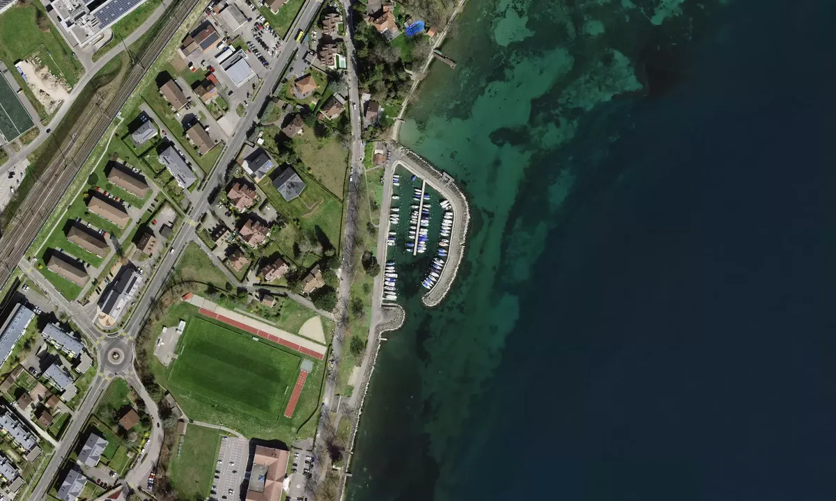 Satelite image of Port de Saint-Prex