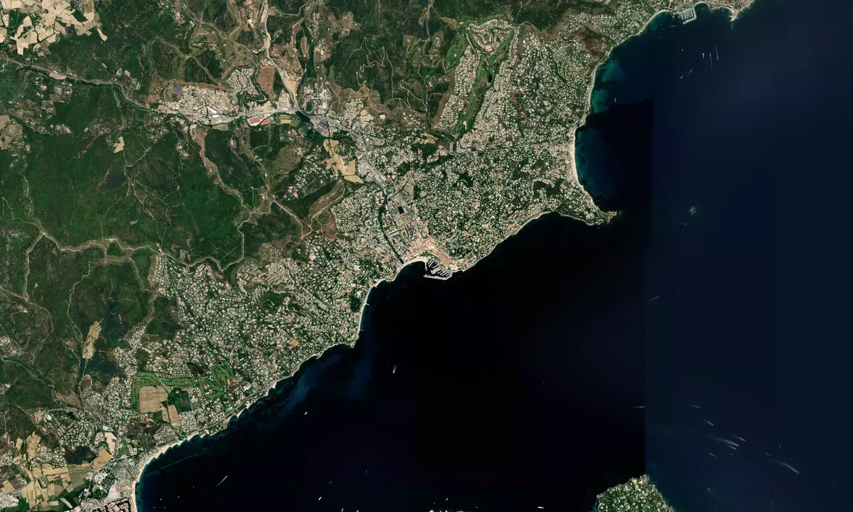 Flyfoto av Port de Sainte Maxime