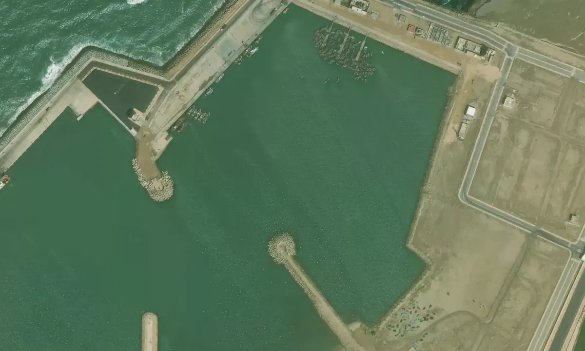 Satelite image of Port De Tarfaya
