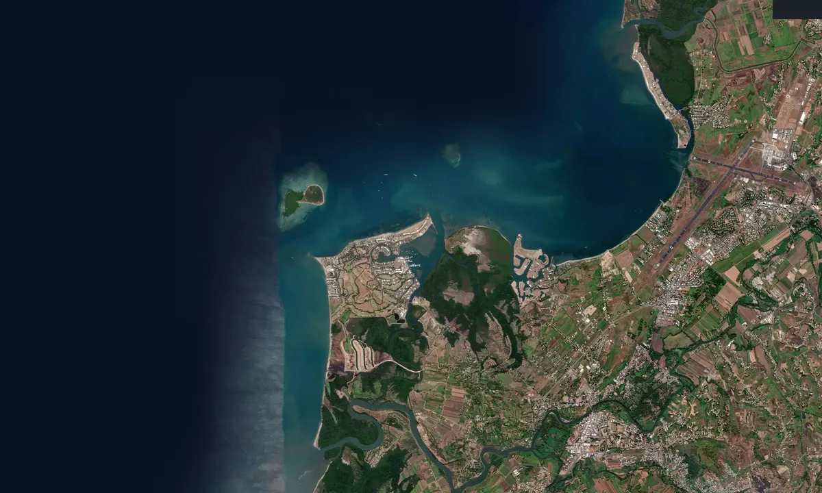 Flyfoto av Port Denarau Marina