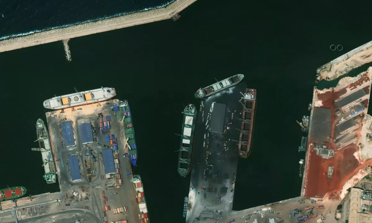 Flyfoto av Port d'Oran