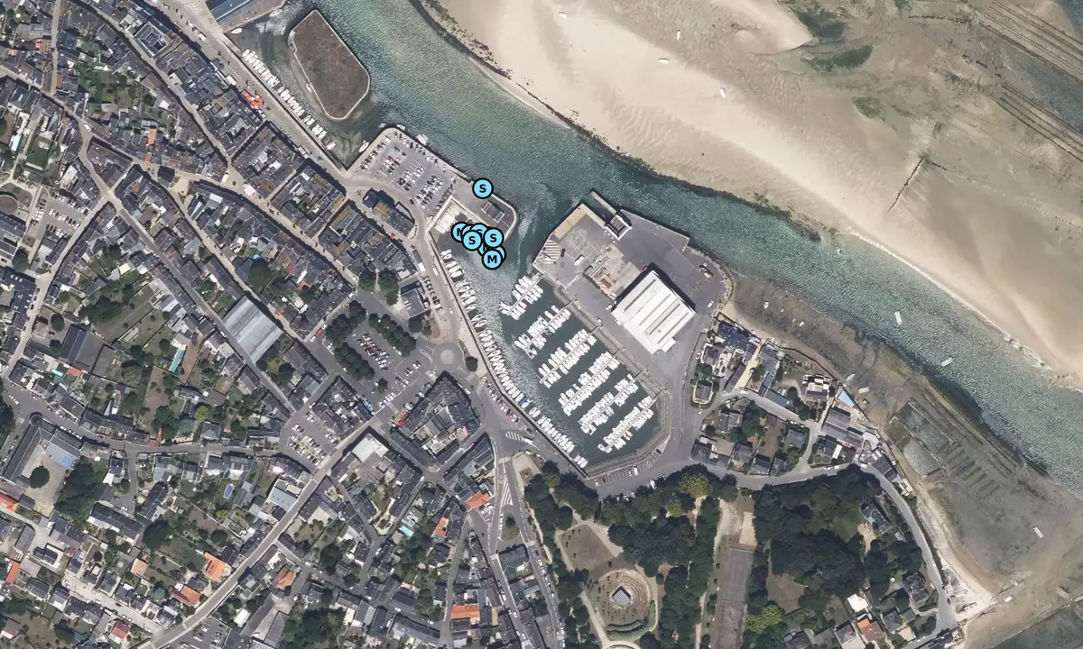 Satelite image of Port du Croisic