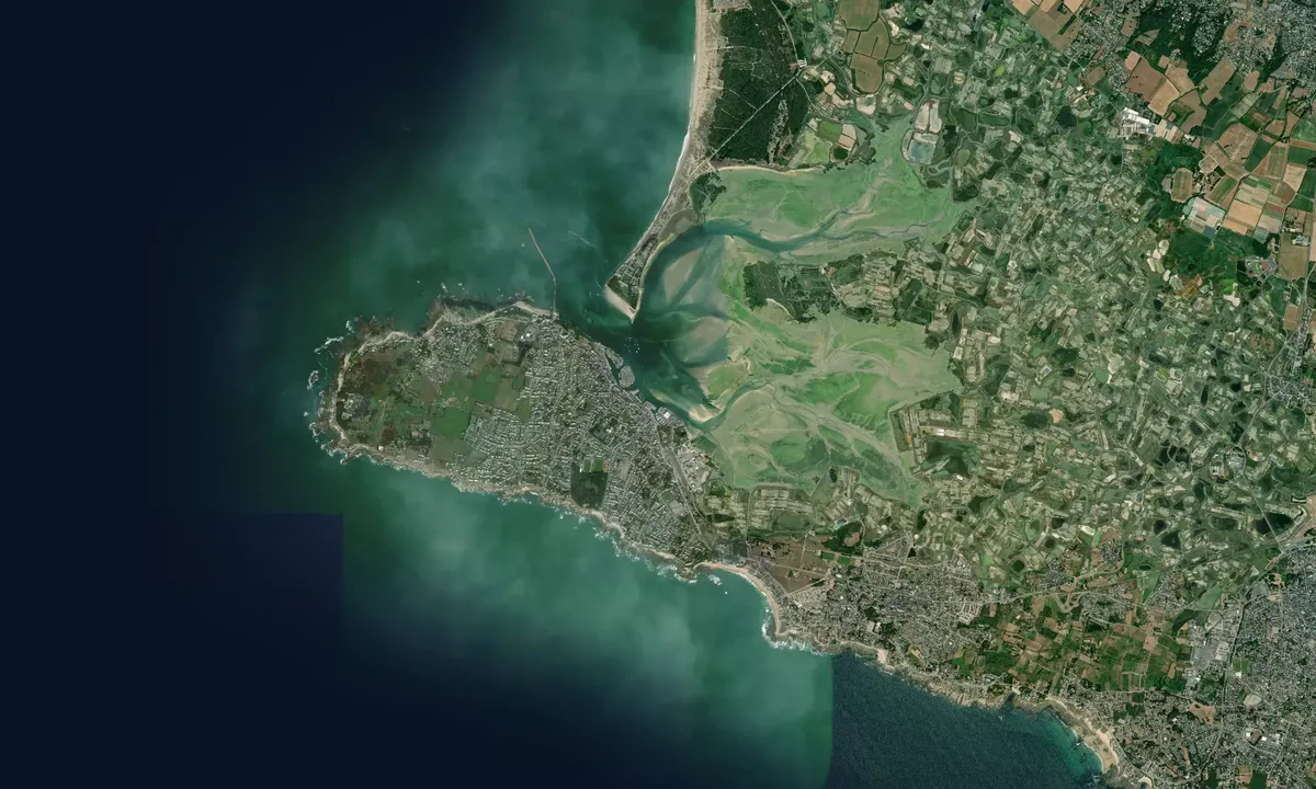 Flyfoto av Port du Croisic