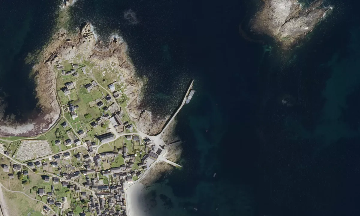 Flyfoto av Port du Men-Brial