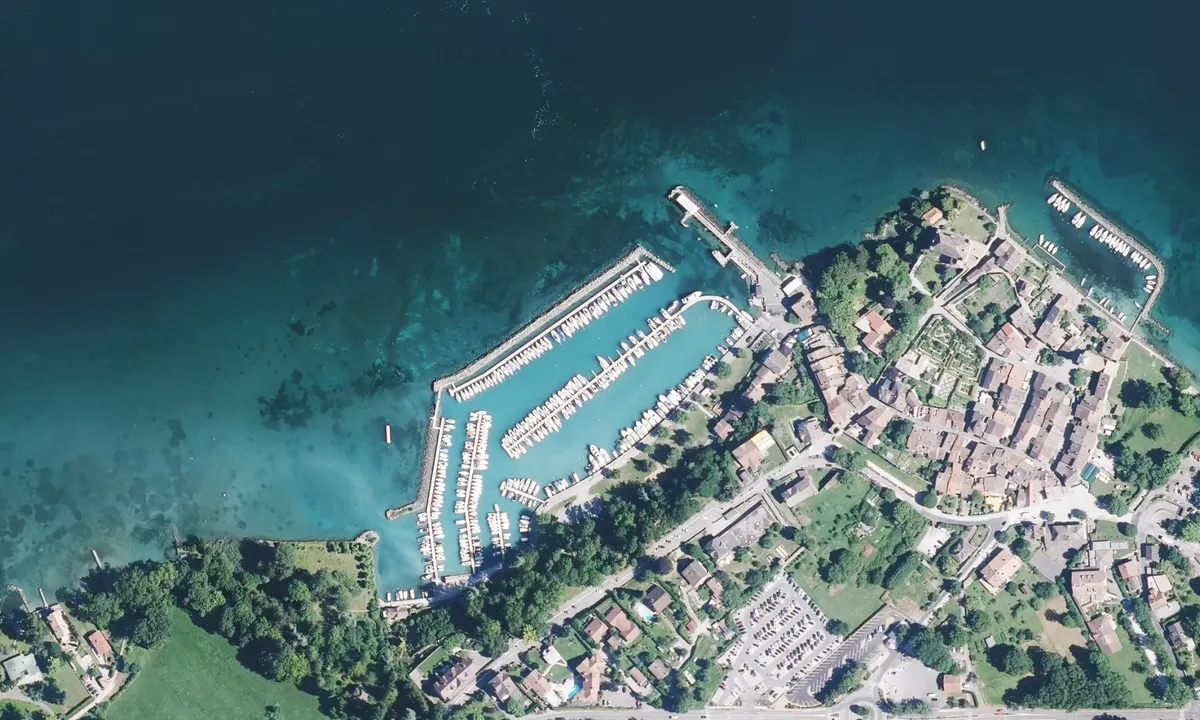 Flyfoto av Port d'Yvoire