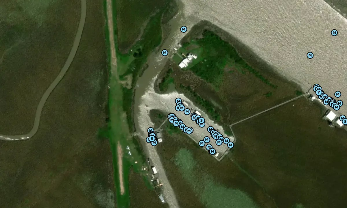 Satelite image of Port Eads Marina