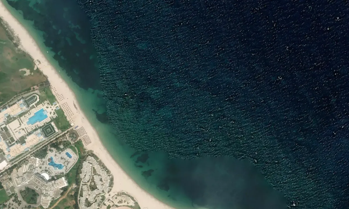Flyfoto av Port El-Kantaoui