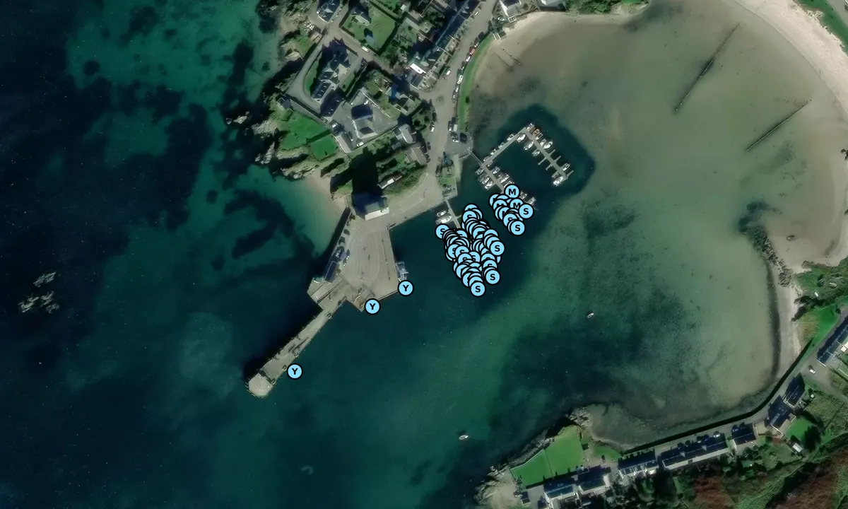 Satelite image of Port Ellen