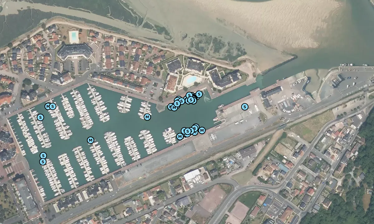 Satelite image of Port Guillaume