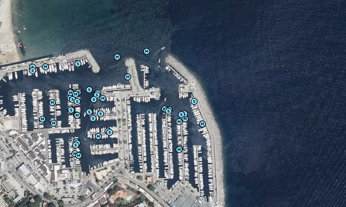 Satelite image of Port Heraclea