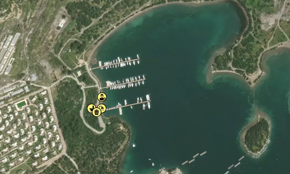 Flyfoto av Port Iasos Marina